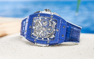 Hublot宇舶表推出Spirit of Big Bang蓝色限量腕表