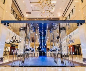 “璀璨星空”欧米茄星座系列腕表展于杭州大厦购物城倾情开展