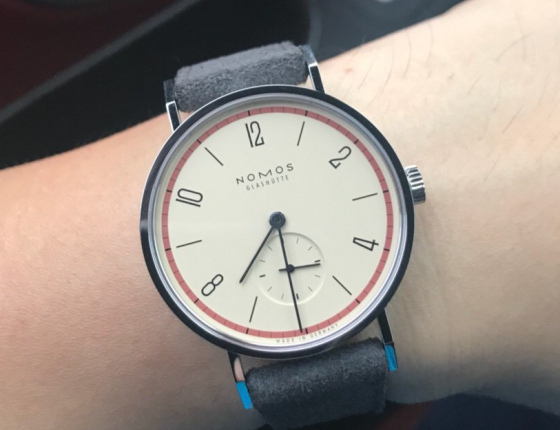 半夜去抢可还是慢了 终入NOMOS百年限量版
