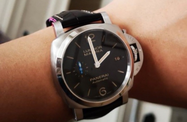 老婆选哪块就买哪块 入手沛纳海PAM01392