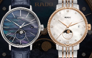 被珍珠母贝包围的月亮：Rado COUPOLE Classic女仕月相腕表