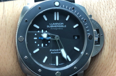 本月买的第三块表 入手沛纳海PAM01389