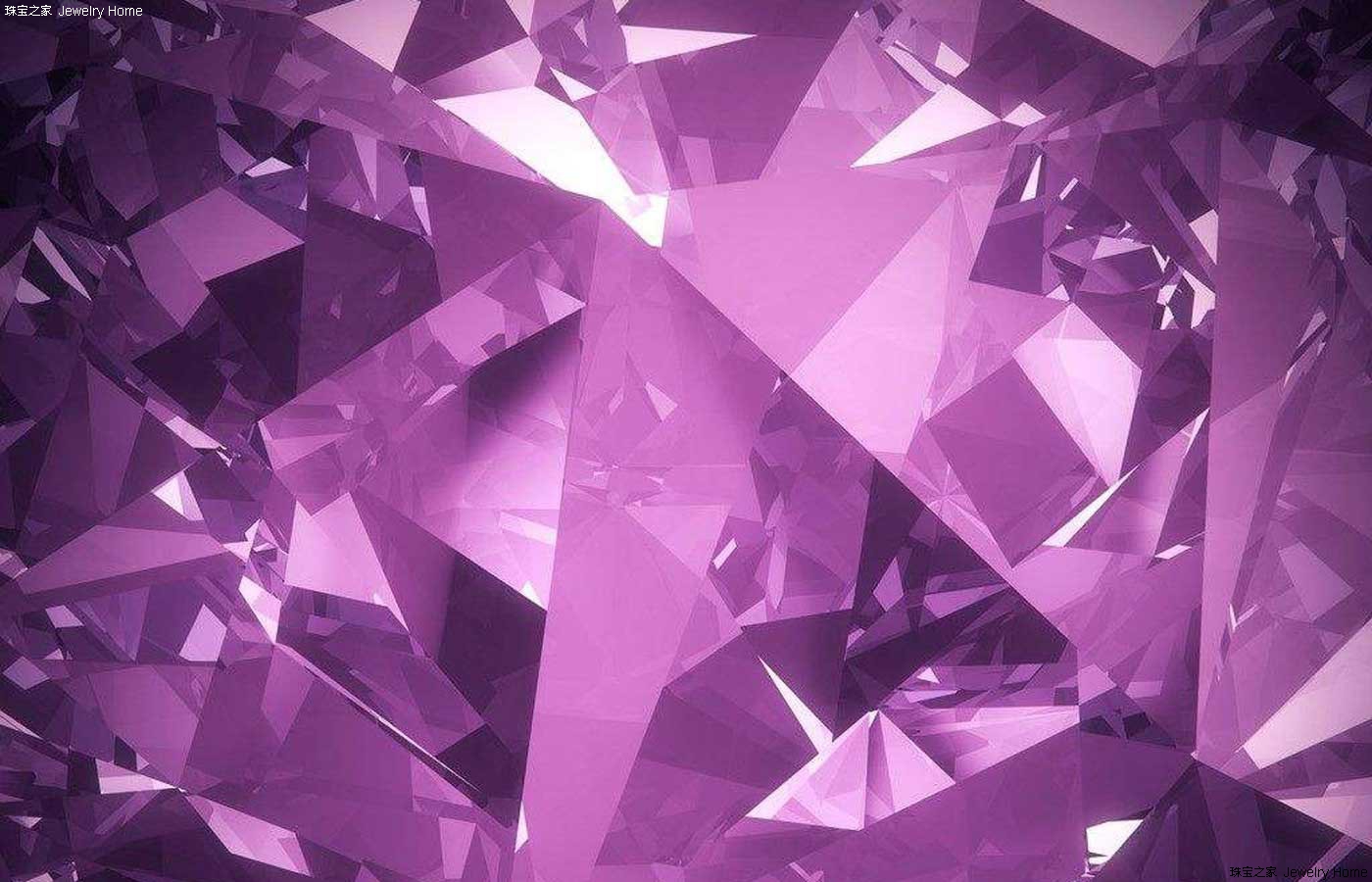 神秘而高贵 与众不同的紫色钻石