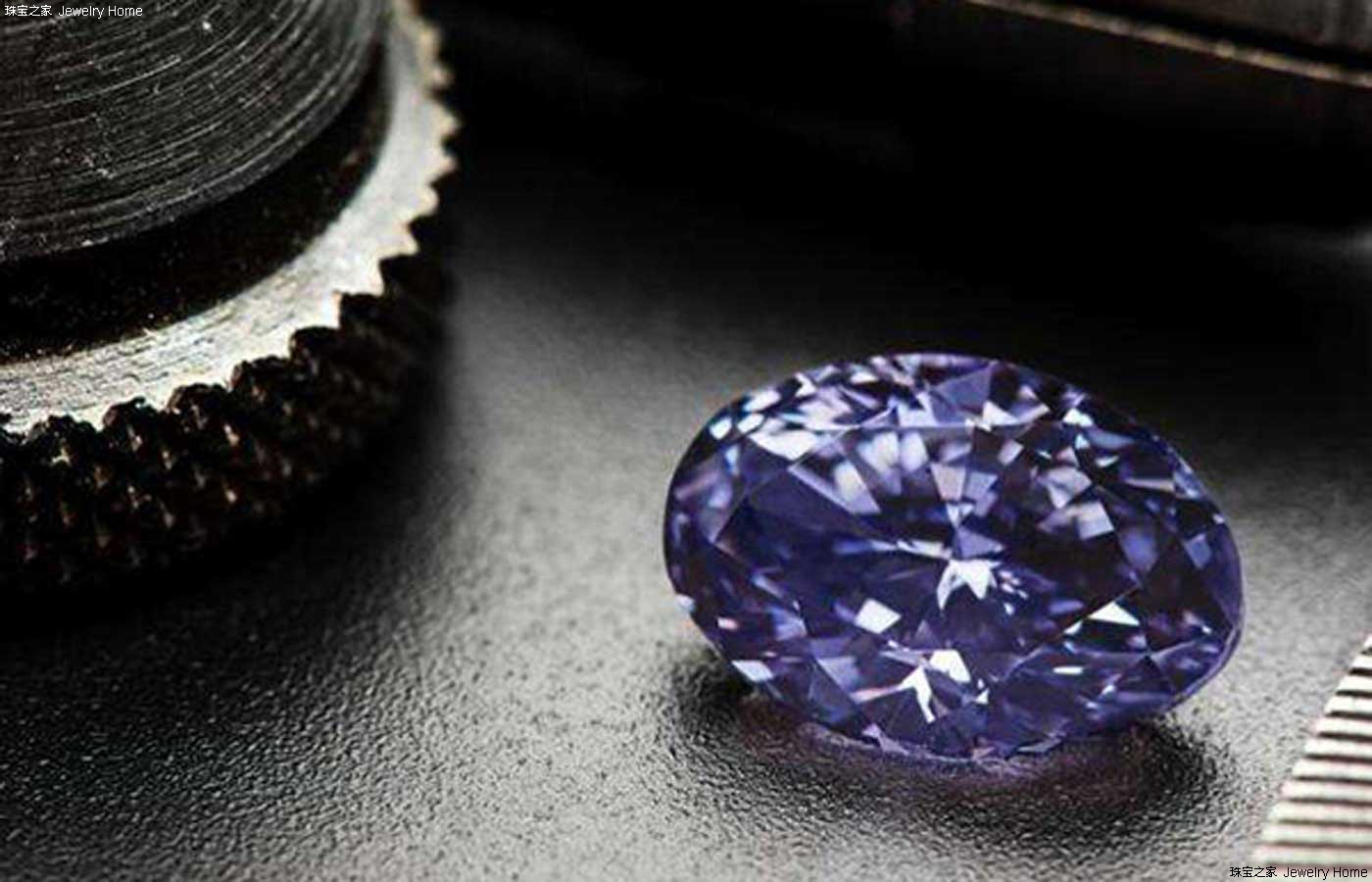 钻石百科 揭开神秘的紫色钻石