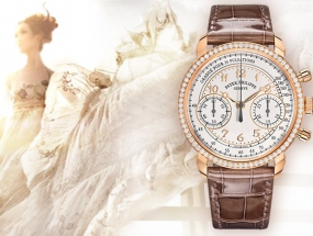 时尚风格和复古风韵的联合演绎 品鉴百达翡丽复杂功能时计系列玫瑰金女士腕表