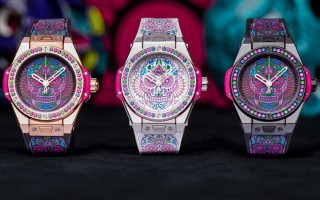 Hublot宇舶表推出Big Bang One Click Calavera Catrina腕表