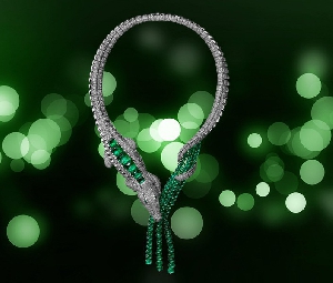 致敬玛莉亚﹒菲利克斯鳄鱼项链，卡地亚发布全新高级珠宝臻品