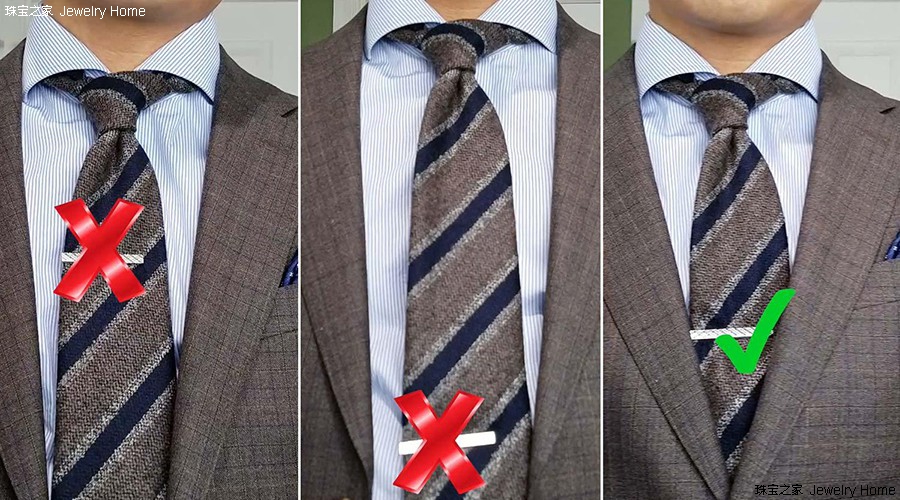 男生戴领带夹含义,领带夹夹在什么位置 - 伤感说说吧