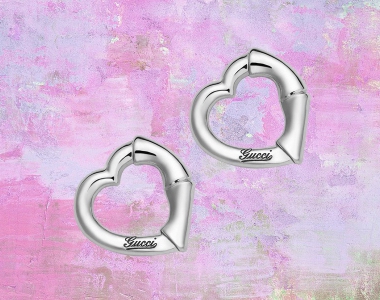 Gucci银饰：戴个珠宝都是爱你的形状