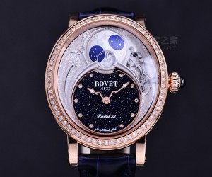 星语星愿 实拍播威BOVET 1822 Récital 23女士腕表