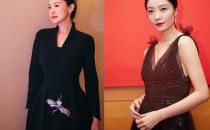 咏梅、齐溪佩戴戴比尔斯珠宝出席柏林电影节