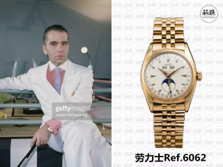 老佛爷Karl和他戴过的手表
