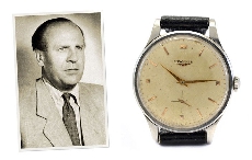 RR拍卖行将拍卖奥斯卡·辛德勒的浪琴表