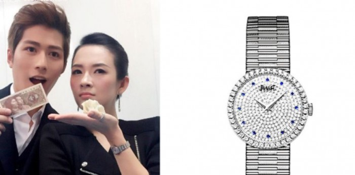 章子怡戴的手表图片
