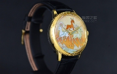 腕间绘品《鹿王本生图》 实拍飞亚达大师系列敦煌主题珐琅腕表