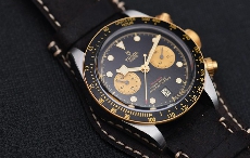 【视频】帝舵推出炫酷十足的黄金钢款计时腕表
