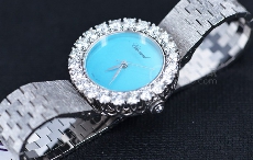 钻石蓝海 实拍萧邦L’Heure du Diamant系列腕表