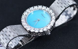 钻石蓝海 实拍萧邦L’Heure du Diamant系列腕表