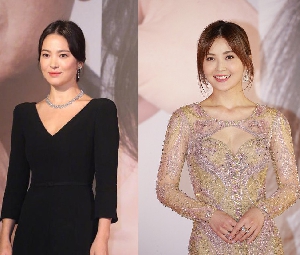 演员宋慧乔、蔡卓妍、昆凌相伴CHAUMET珠宝作品优雅出席活动