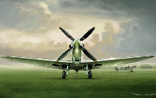 Spitfire喷火战斗机与IWC万国表喷火战机系列飞行员腕表