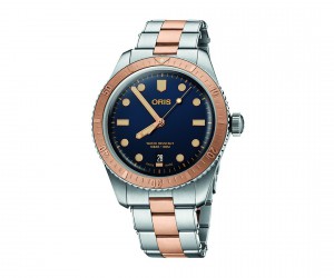 雙色格調——豪利時推出新款65年復刻版潛水腕表，青銅浮雕表圈演繹雙色格調
