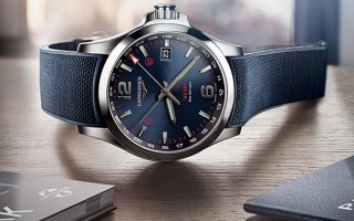 精准、抗造、双时区  品鉴浪琴康卡斯系列V.H.P. GMT光感设置腕表