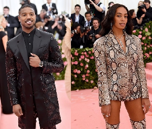 Michael B. Jordan与Solange Knowles 佩戴Piaget伯爵珠宝与腕表闪耀亮相Met Gala