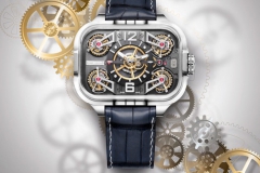 海瑞温斯顿 Histoire de Tourbillon 10 号腕表史诗陀飞轮