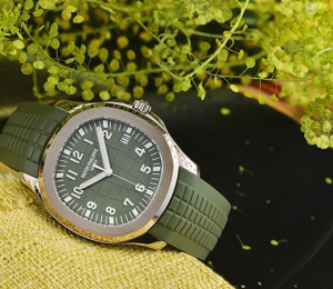 時尚運動  百達翡麗Aquanaut系列“綠手雷”腕表