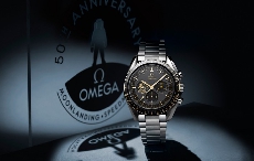 欧米茄超霸系列“阿波罗11号”50周年纪念限量版腕表 精钢款