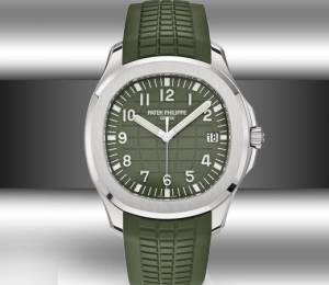 看今年的“綠手雷” 百達翡麗全新AQUANAUT系列腕表