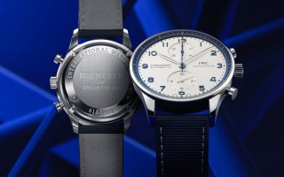 IWC万国表推出葡萄牙计时腕表宝嘉尔蓝色特别限量版	