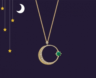法贝热倾情推出“新月”系列高级珠宝