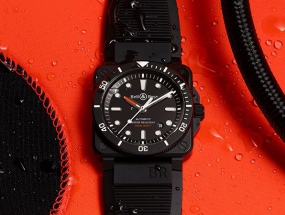 與眾不同的潛水表之選 品鑒柏萊士BR03-92 Diver Black Matte腕表