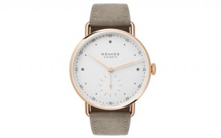 NOMOS推出全新Metro 33毫米玫瑰金腕表