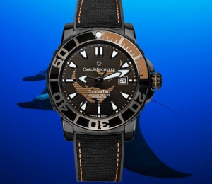 深海下的霸气时计 品鉴宝齐莱“黑魔鬼鱼特别款”腕表