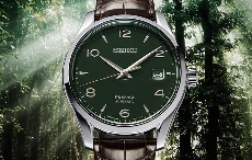 精工推出Presage系列绿色珐琅限量腕表