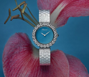夢中的天藍 品鑒蕭邦L’Heure du Diamant系列珠寶腕表