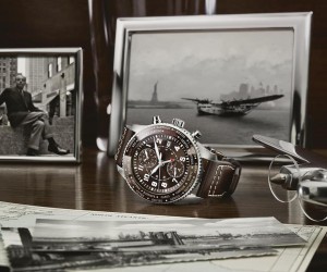 紀念紐約飛行之旅80年 IWC萬國表發布飛行員世界時區計時腕表“紐約飛行之旅80年”特別版