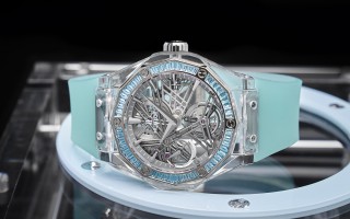 HUBLOT宇舶表经典融合陀飞轮蓝宝石奥林斯基孤品腕表 在Only Watch慈善拍卖会上拍卖成功