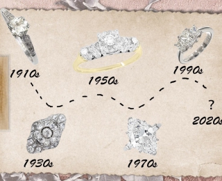 三分钟看完订婚戒指的百年变迁史