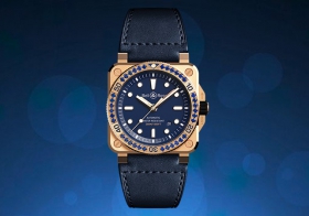彰顯海洋風情 品鑒柏萊士BR03-92 Diver Blue Bronze Sapphire Bezel