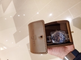 上月初刚入蓝盘超海 又中毒浪琴计时新蓝康 