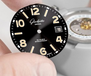 Glashütte Original 格拉苏蒂原创卓越工艺，打造SeaQ腕表专属表盘