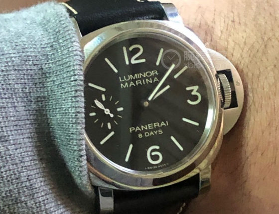 鱼雷秒针绝对不能少 选择沛纳海PAM00510