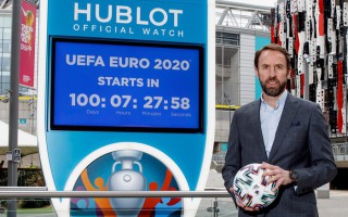 Hublot宇舶表携手索斯盖特 开启2020年欧洲杯100天倒计时