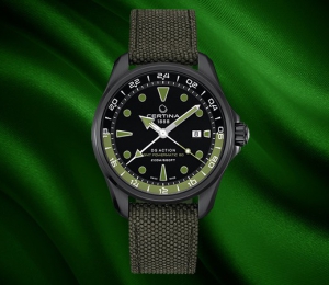 高顏值高性價比之選 品鑒雪鐵納“綠貝雷”腕表