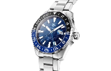 TAG Heuer泰格豪雅推出竞潜系列GMT蓝黑圈腕表