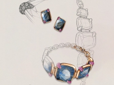 宝曼兰朵推出全新Denim Lapis Lazuli系列