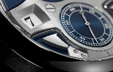 ZEITWERK MINUTE REPEATER时间机械三问腕表 配备深蓝色表盘的18K白色K金款限量版